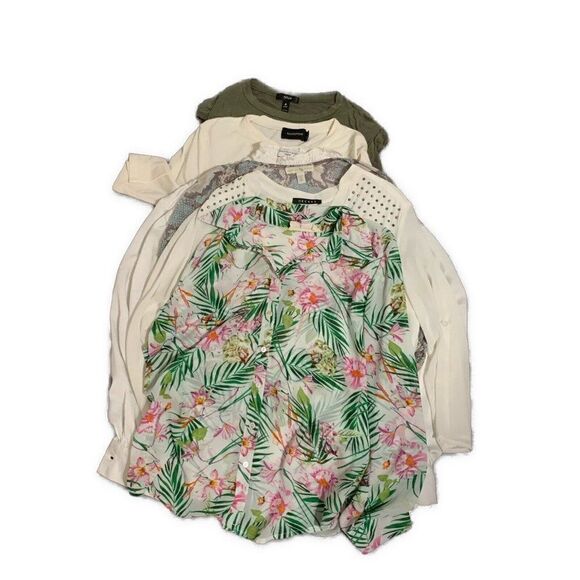 Nordstrom Aqua Minkpink Decker Waverly Grey Designer Wholesale Tops Lot 6 #9 - Picture 2 of 3